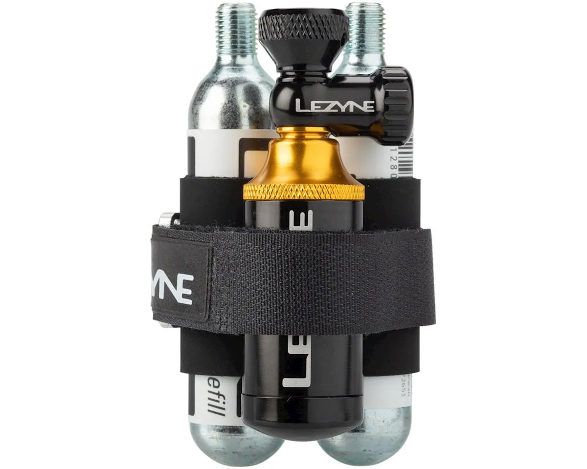 Lezyne Tubeless CO2 Blaster (Black) (w/ (2) 20g Cartridges)